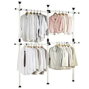4단 4004호 대형 튼튼한옷걸이행거 조립식철제 시스템-WF0E94C