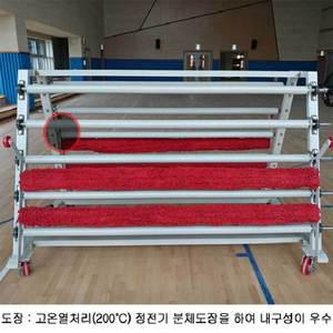 TK 수동매트권취기겸보관대 10롤 걸레받이부착형 VKC-2014