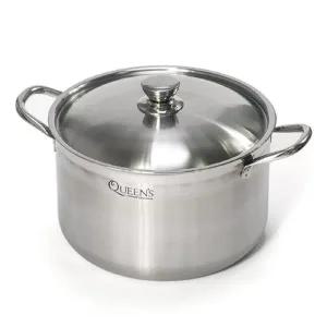 [키친아트] 퀸즈 통3중 스텐304 곰솥냄비 28cm 인덕션 깊은냄비