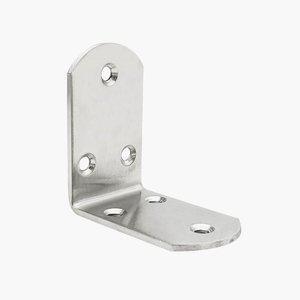 고품질 꺽쇠 65x65x38 스텐꺽쇠 ㄱ자경첩 연결철물 보강철 보 (WFHO4BH)