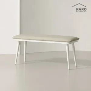 [무료배송] 라로퍼니처 비너스 가죽 2인 벤치 식탁 의자 카페 인테리어 밴치