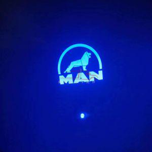 만트럭 트랙터 도어 LED 웰컴라이트 프로젝션 조명