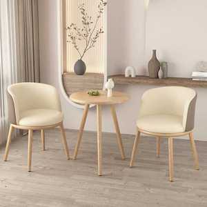 2인테이블세트 원형 식탁 의자 미니 베란다 고급 탁자