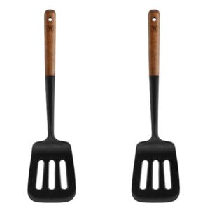 바겐슈타이거 뒤집개 주방 조리 기구 실리콘 블랙 2개