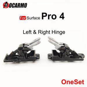 MICROSOFT SURFACE PRO 4 PRO4 724 교체 부품용 힌지 커넥터 샤프 호환트가 있는 힌지 킥스탠드 왼쪽 및 오른쪽