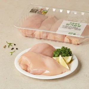 [건강한 닭]무항생제 닭가슴살 (500g)