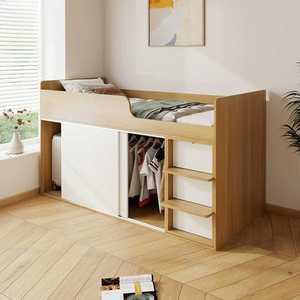 좌식 벙커형 침대 밑 수납 성인 이층 싱글 1인용 멀티