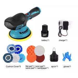 풀라로스 무선 자동차 광택기 기 LXT 배터리 유막제거 듀얼 왁싱기 전기 픽시