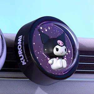 산리오 별빛 LED 차량용 방향제-쿠로미(블랙)/실내/송풍구/통풍구/고급/향기/캐릭터/디퓨저/선물/인테리어