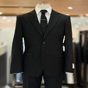 지오지아 25SS 블랙 사계절 정장 세트 ADF5SB1301