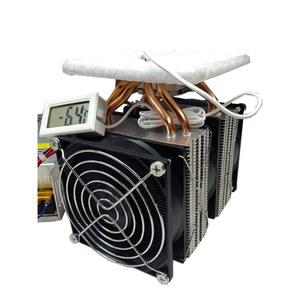 연전소자 냉각판 방열 냉각키트 코어 블루 단핵 펠티어 단일 완제품 실버 6구 쿨러