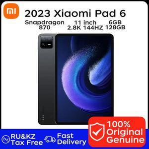2023 Xiaomi Pad 6 태블릿 11 인치 2.8K 144Hz UHD 화면 금어초 870 CPU 6GB 128GB 8840mAh 33W 고속 충전