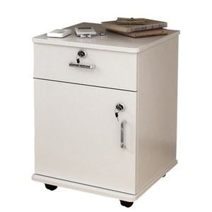 낮은 사무실 사무용 수납장 이동식 암호 3단장 나무 패널형 3단서랍장 진열장 사무용책장