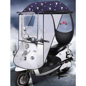 전동차지붕 전동차 커버 캐노피 바람막이 사륜차 탈착식