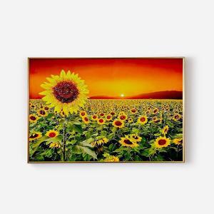 풍수지리그림유니 해바라기 풍경화 거실 액자 60x40