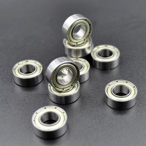 스케이트보드 스쿠터용 볼 베어링 딥 그루브 미니어처 베어링 3D 프린터 베어링 687ZZ 7x14x5mm 10 개