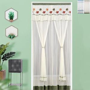 레이스 문가데일리리개 커튼 방문 주방 가림막 100x210cm