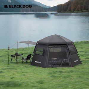 [JHQRQ49T_53D4]Blackdog 자동 원터치텐트 육각형텐트