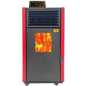 연기없는 화목난로 펠렛 YF60 감성 화로대 온열기 펠릿