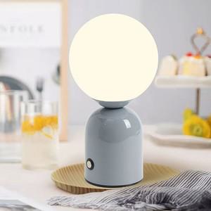 USB스탠드 은은한 무선 터치 테이블 스탠드 LED 충전식 무드등 테이블램프