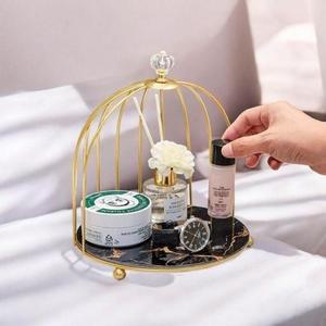 진열대 케이지형 화장품선반 화장품 골드 (블랙) (3smm8)