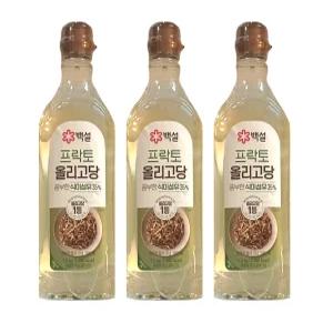 백설 프락토 올리고당1.2KG x 3개