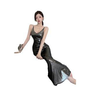 EAMT 여자 민소매 원피스 섹시하고 면 허리조임 나시 여름 슬림 포인트 EUNG2