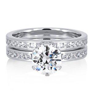 [하나다이아몬드]1캐럿 천연 다이아몬드 14k 18k 반지 결혼 쌍지 프로포즈링 아르곤 HNDR1C269