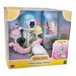 실바니안 라떼 고양이의 꿈꾸는 비행선 5827 패밀리 정품