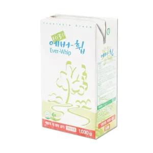 [셀러허브]1030 에버휩 식물성 휘핑크림 냉동 1030g (S11284426)