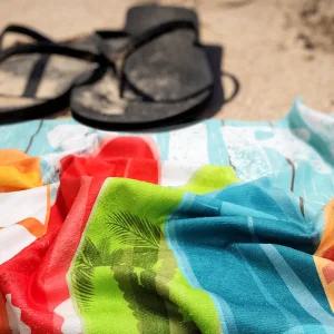 서핑보드 모양 대형 수건 워터파크 물놀이 활용 비치타월