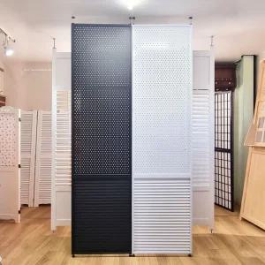 갤러리타공판 철재가벽 30cm 파티션 219cm~264cm 간편설치 사무실 상가 천장높은곳,가벽파티션