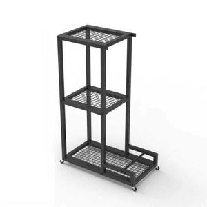 스키 거치대 철제 받침대 85x40x160cm 스노우보드 바퀴형 보관 수납 A타입