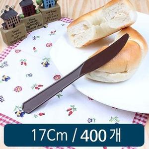 [아우트]일회용 플라스틱 칼 A 벌크 일회용품 17Cm 400개
