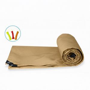 캠핑 방수포 타포린 시트 3x4m 베이지 그라운드시트 천막 다용도커버