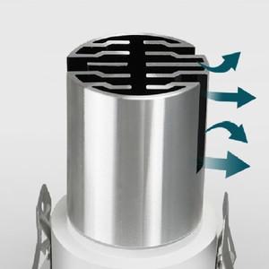 2024 실내 오목 스폿 램프  냉간 단조 알루미늄 미니 소형 스포트라이트  고정장치 간접 지그비 소형 오프