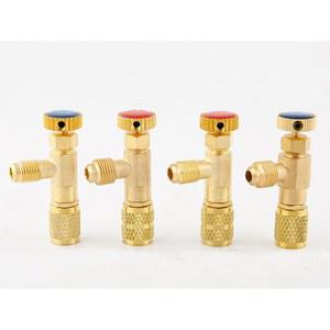 충전 인치 안전 호스 R410A MALE/FAMALE 에어컨 도구 어댑터 밸브 냉동 나사 1/4 5/16 R22