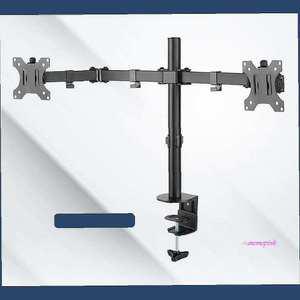 책상 암 거치대 TV 모니터 듀얼 스탠드 티비 32인치 모니터암wxy737