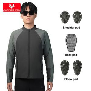 여름 오토바이 라이딩 갑옷 자켓 모토 크로스 라이딩 자켓 통기성 UV 보호 의류 모토 프로텍터 CE2 인증