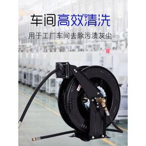 구리스건 자동 호스릴 에어건 구리스주입기 풀러