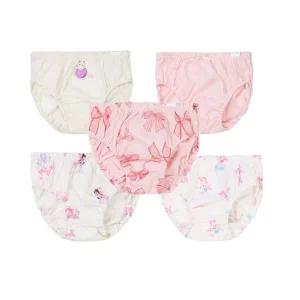 [롯데백화점]오가닉맘 2025FW신상여아팬티5종세트(MKFUUP20_5SET)