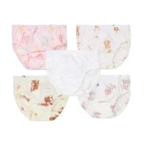 [롯데백화점]오가닉맘 2025FW신상여아팬티5종세트(MKFUUP24_5SET)