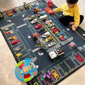 놀이 아이용 놀이매트 바닥 짧은 20대케이스 80X120C 도로놀이매트 매트 랜덤스타일
