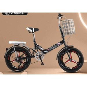 장바구니 접이식 자전거 감성 무례한 클래식자전거 시장 싱글 바구니자전거 여성용 따릉이 플래그십 16인치 무설치 16인치 싱글 블랙 기본형 가방 16인치 프로