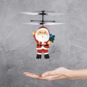 선물용 산타 플라잉볼 1p 드론 생일 거리감지센서 장난감 작동완구 손 프로펠러 어린이 유도