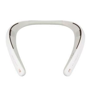 My Theater 웨어러블 넥밴드 블루투스 스피커 EM-W100UWH