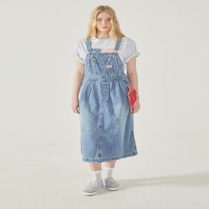 [AK플라자] [후아유] 여성 Cool Denim Overalls One piece WHTJF2453F