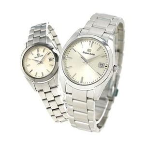 그랜드 세이코 쿼츠 커플 손목시계 남성 여성 기념일 선물 SBGX263 STGF265