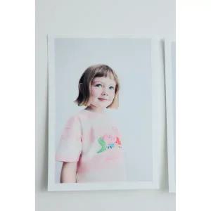 자라 키즈 ZARA KIDS PEPPA PIG 스트라이프 티셔츠 - 페일 로즈323352