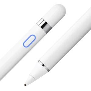 정전식 액티브 메탈 터치펜 microUSB 5핀 충전식 스마트 아이폰 갤럭시 태블릿 마그네틱 호환 
